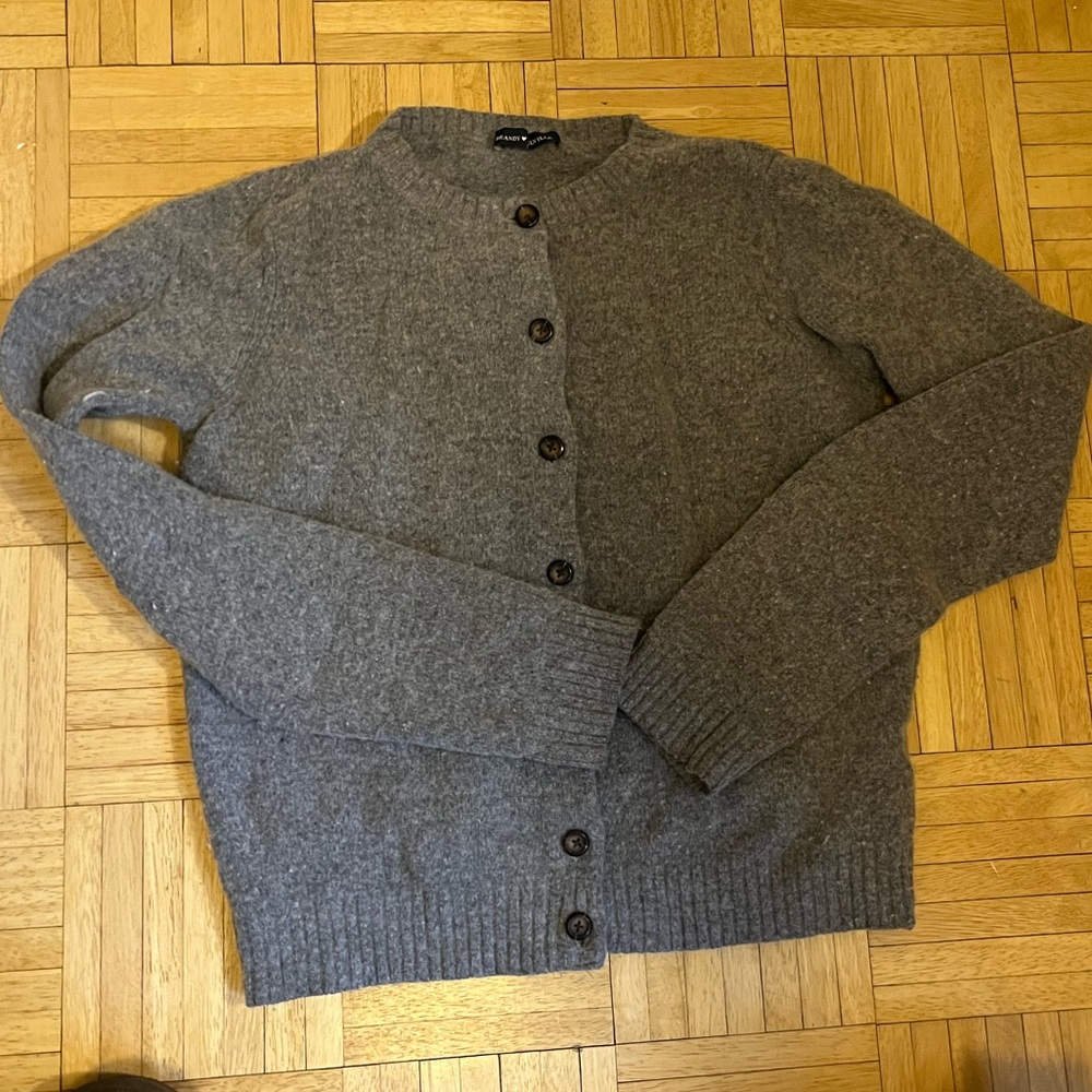 Brandy Melville Grey Cardigan - Picture 3 of 3